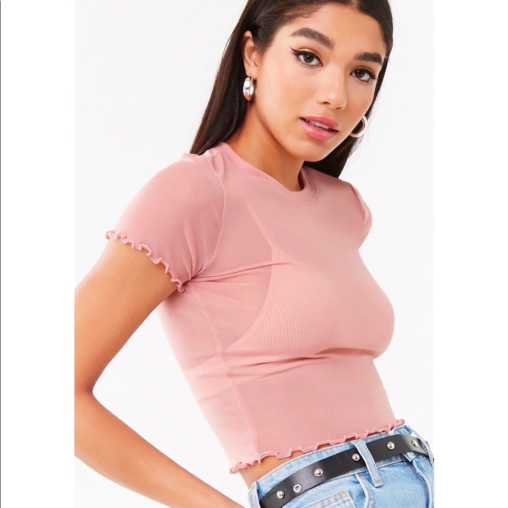 NWT Forever 21 Sheer Top